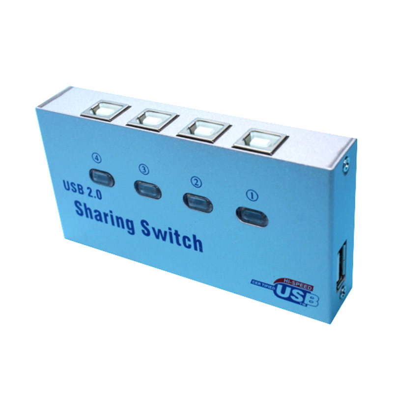 Jual USB Parallel Printer Switch Box [4 Port] di Seller Calvin Digital Jagasatru, Kota Cirebon