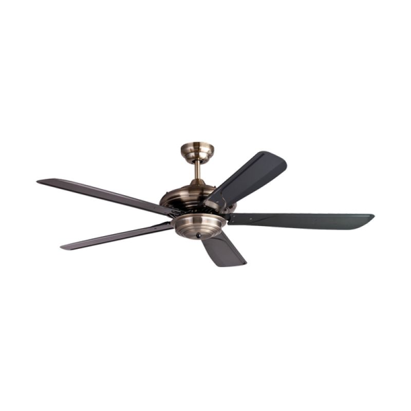 Jual MT EDMA Contractor Antique Brass Ceiling Fan Kipas 