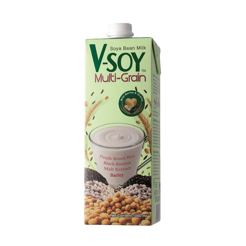 Jual VSoy Multigrain Soy Milk UHT Minuman Susu [1000 mL/3 pcs] di
