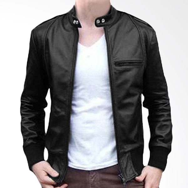 52 Model Jaket Cowok Kulit Gratis