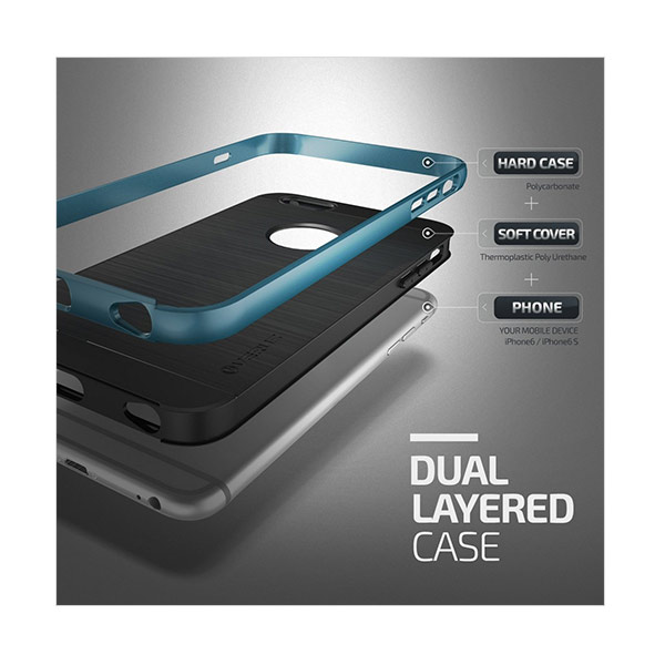 Jual VERUS High Pro Shield Case Casing for iPhone 6s / iPhone 6 - BLUE Terbaru - Harga Promo Juli 2019 | Blibli.com