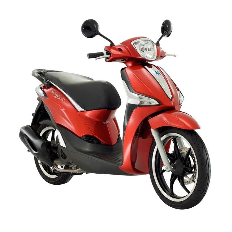 √ Piaggio New Liberty 150 Abs S I-get Rosso Ibis Sepeda Motor [otr