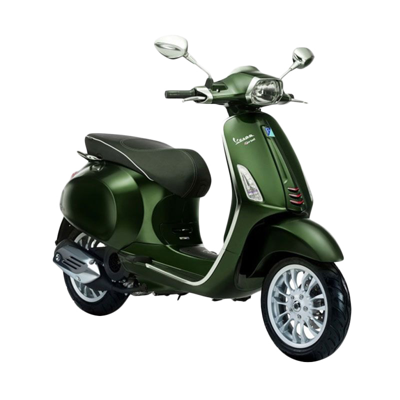 Jual Vespa Sprint 150 i-Get Verde Muschio Sepeda Motor 