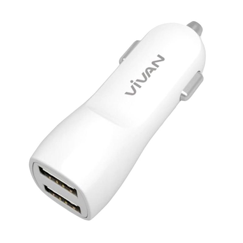 jual vivan 2 output original car charger putih harga kualitas terjamin blibli jual vivan 2 output original car charger putih harga kualitas terjamin blibli