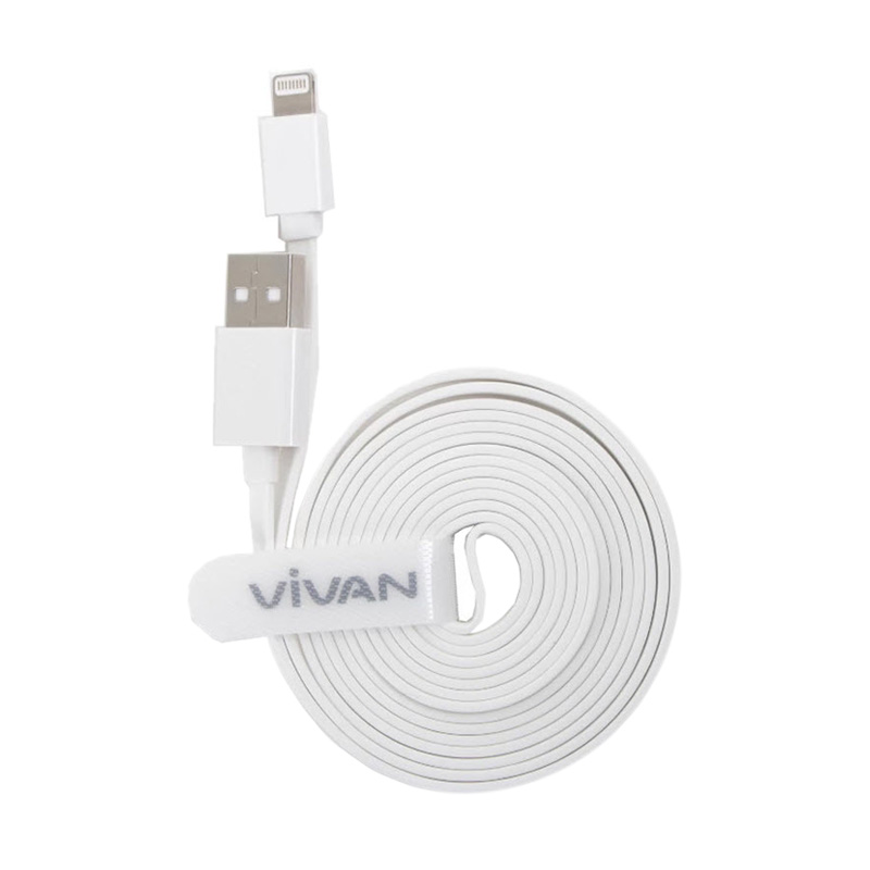 Jual Vivan Cl180 Kabel Data For Iphone 5 6 Ipad Mini 180 Cm