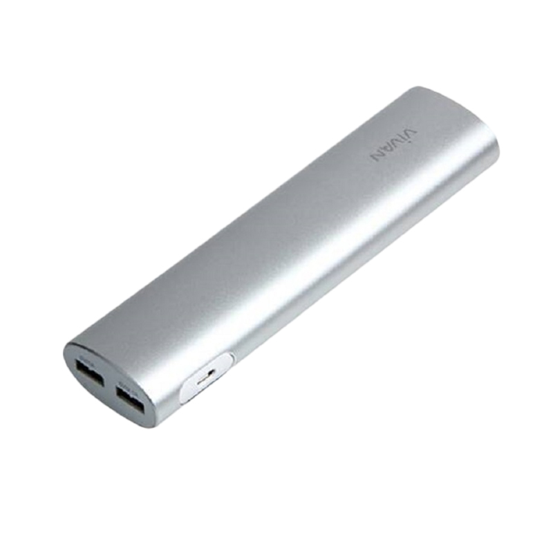 jual vivan m12s original silver power bank original 14000 jual vivan m12s original silver power bank original 14000