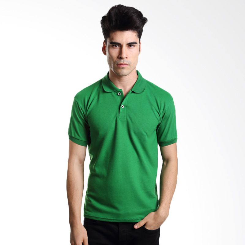 27 Top Model Kaos  Hijau Polos 