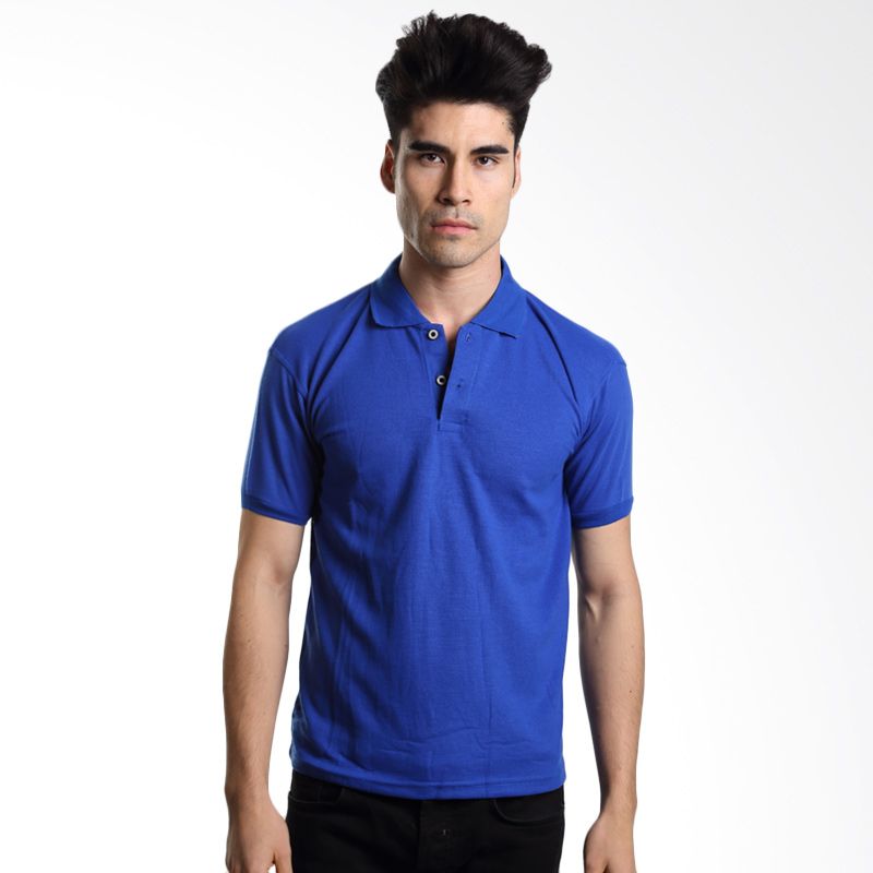 Jual VM Polos  Navy Biru  Benhur Kaos  Polo  Pria Online 