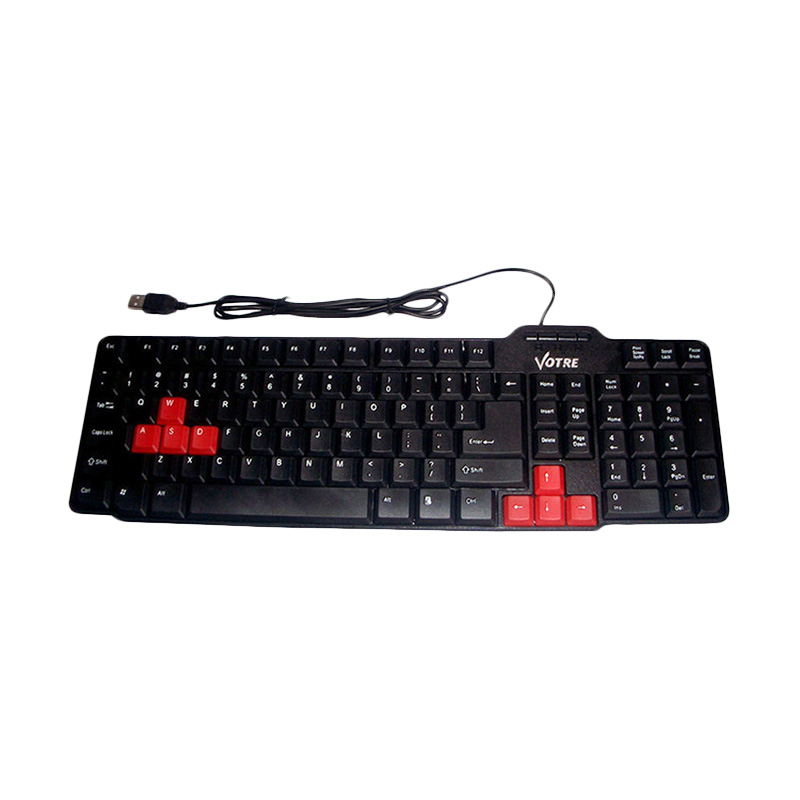 jual votre kb2308 keyboard basic usb hitam jual votre kb2308 keyboard basic usb hitam