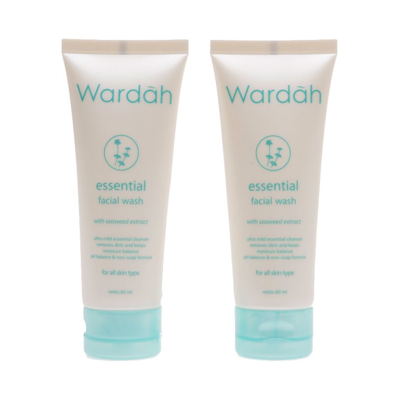 jual wardah essential wash with seaweed extract sabun wajah 2 pieces harga jual wardah essential wash with seaweed extract sabun wajah 2 pieces harga