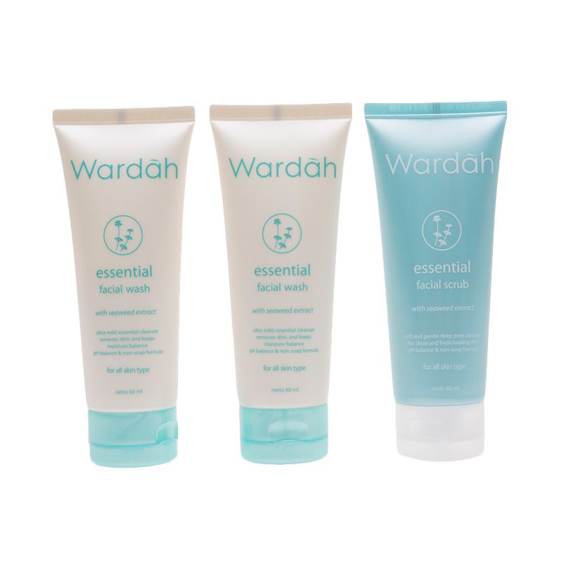 scrub wajah wardah