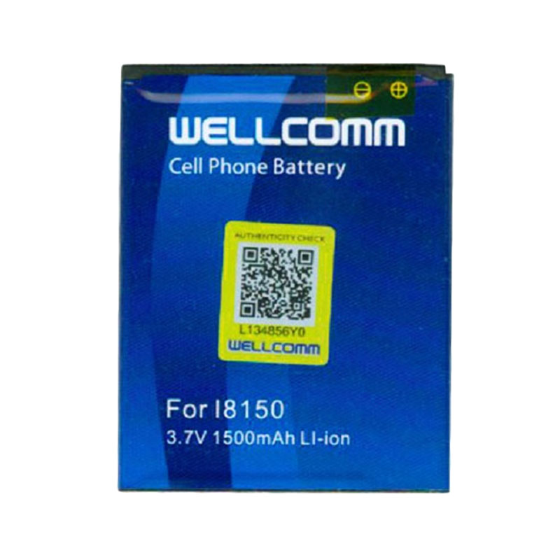 jual wellcomm battery for samsung galaxy i8150 biru 1500 mah harga jual wellcomm battery for samsung galaxy i8150 biru 1500 mah harga