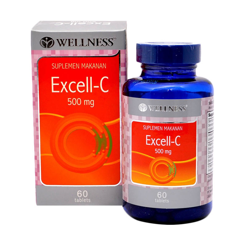 Jual Wellness Excell C Suplemen Kesehatan 500 Mg Online November 2020 Blibli Com