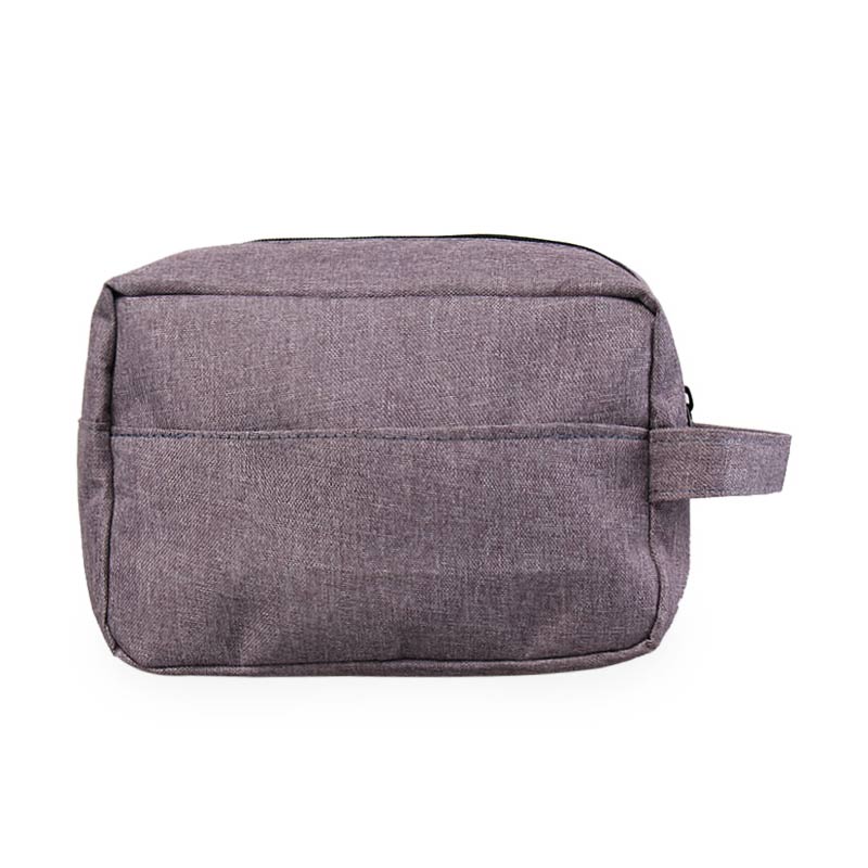 grey pouch bag