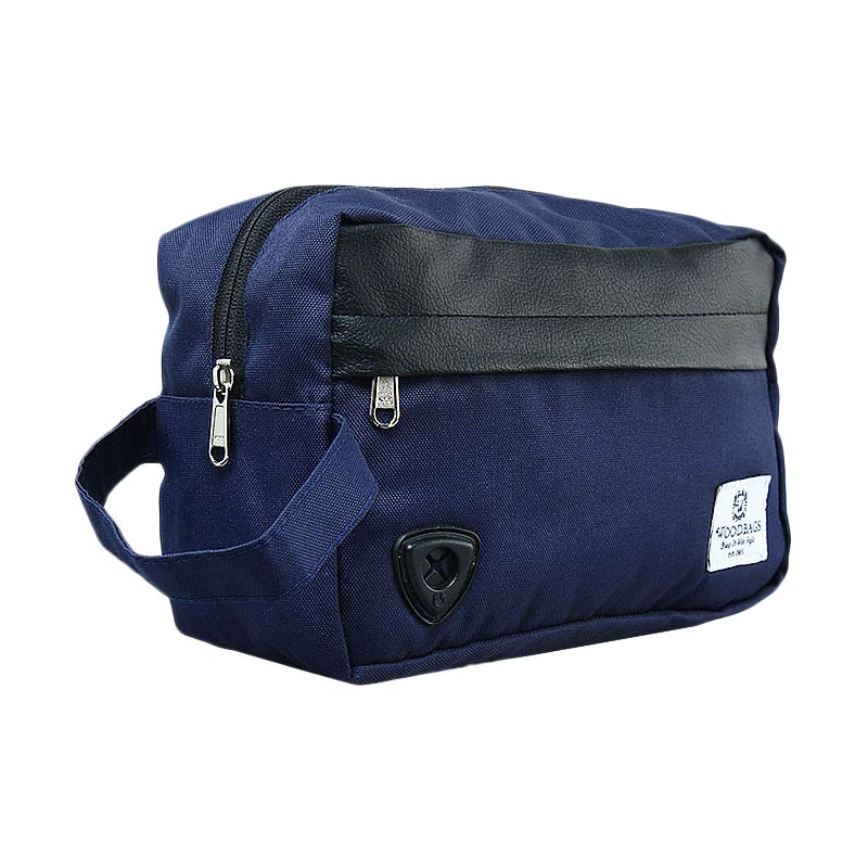 Promo Woodbags Pouch Bag Navy Blue Diskon 65 di Seller WOODBAGS