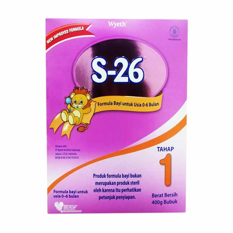 Jual S26 Promil Regular Tahap 1 Susu Formula 400 Gr Online April 2021 Blibli