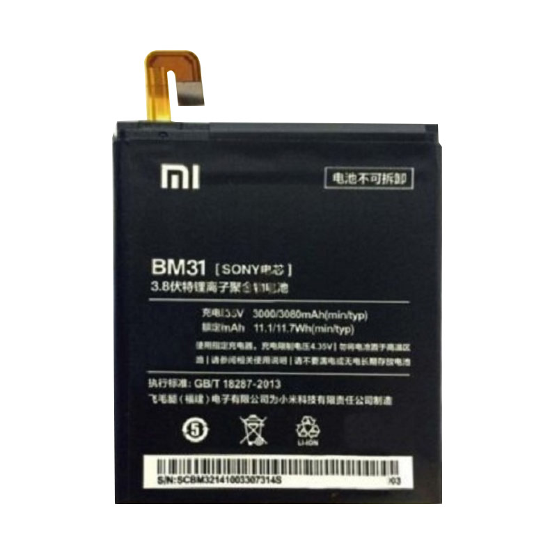 jual xiaomi bm31 baterai for xiaomi redmi mi3 3000 mah harga kualitas terjamin jual xiaomi bm31 baterai for xiaomi redmi mi3 3000 mah harga kualitas terjamin