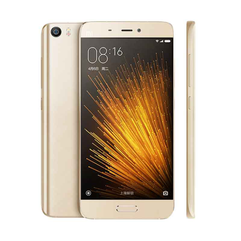 Xiaomi MI5 Smartphone - Gold [64GB/ 3GB/ Garansi Distributor]