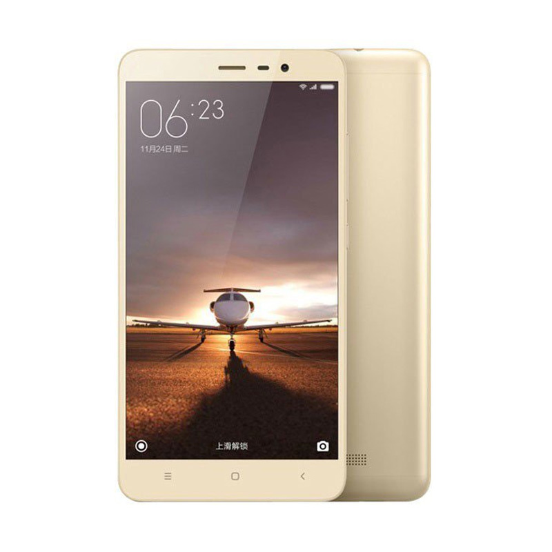 Xiaomi Redmi 3 Smartphone - Gold [16GB/ 2GB/ Dual SIM]