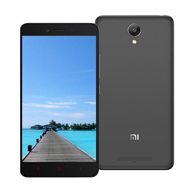 Jual Xiaomi Redmi Note 2 Smartphone - Grey [16GB/ 2GB