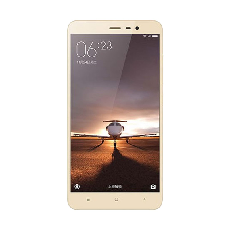 Xiaomi Redmi Note 3 Pro Smartphone - Gold [32 GB/RAM 3 GB/Garansi Distributor]