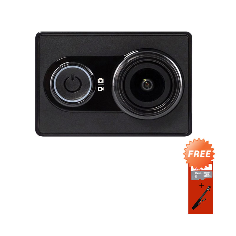 Xiaomi Yi International Edition Action Cam - Hitam + Free Sandisk Ultra 16 GB + Monopod Extra diskon 7% setiap hari Extra diskon 5% setiap hari Monday Maybank Citibank – lebih hemat 10%