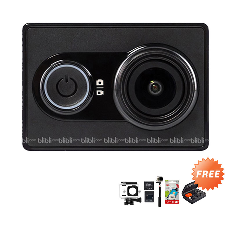 Xiaomi Yi International Vesion Combo Extreme Action Cam - Black Edition Extra diskon 7% setiap hari Extra diskon 5% setiap hari Citibank – lebih hemat 10% Extra point 1000 for Infinite Extra point 500 for Premier Extra point 200 for Signature