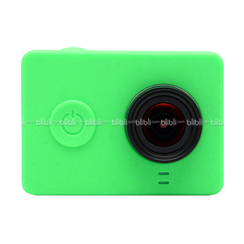 jual xiaomi yi hijau silicone and lens cap jual xiaomi yi hijau silicone and lens cap
