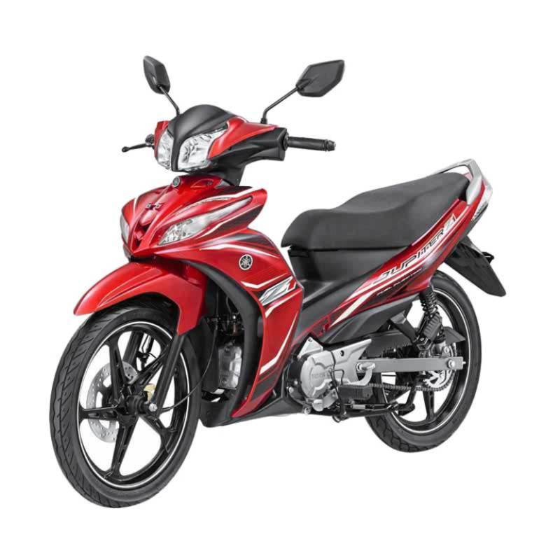 Jual Yamaha Jupiter Z1 CW FI Sporty Red Sepeda Motor OTR 