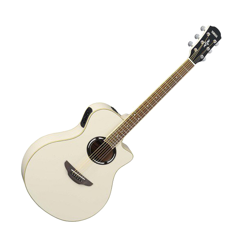 Jual Yamaha APX 600 Gitar Akustik Elektrik - Vintage White 