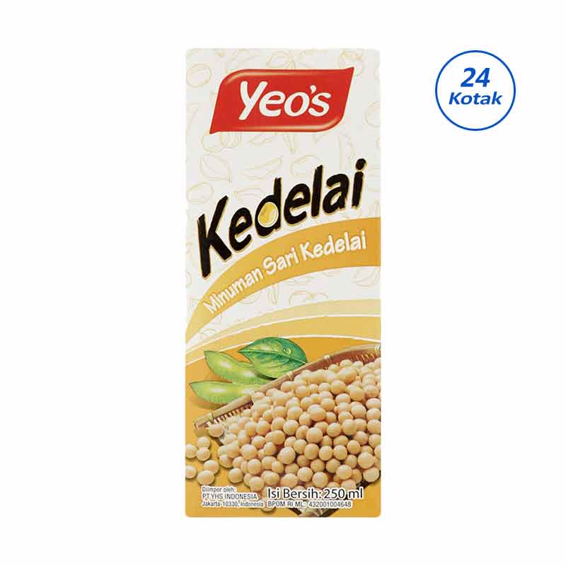 Jual Yeos Kedelai Kotak  Minuman  Instan 250 mL 24 kotak  