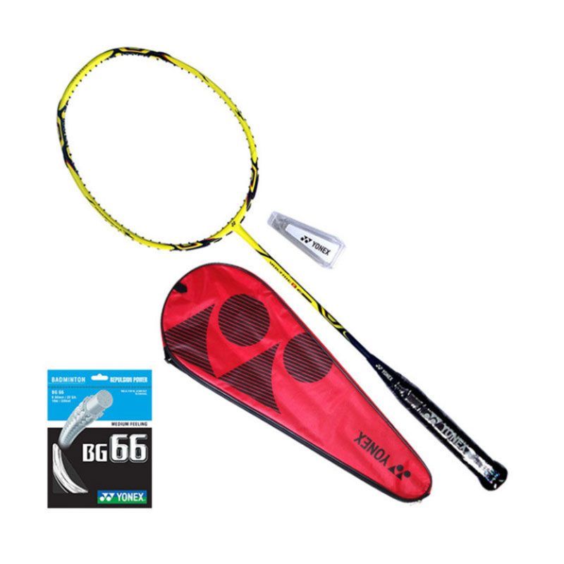 Jual YONEX  Voltric  80  E Tune Yellow Raket  Badminton  Online 