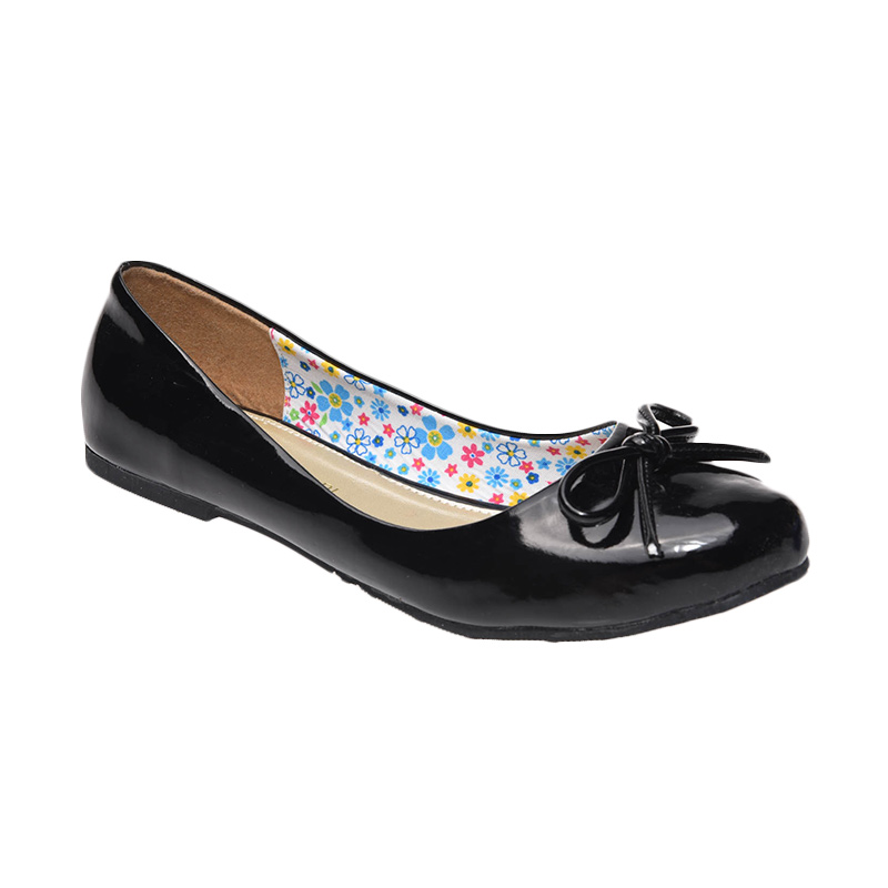 Yongki Komaladi BDS-1040-K15 Balerina Black Flat Shoes