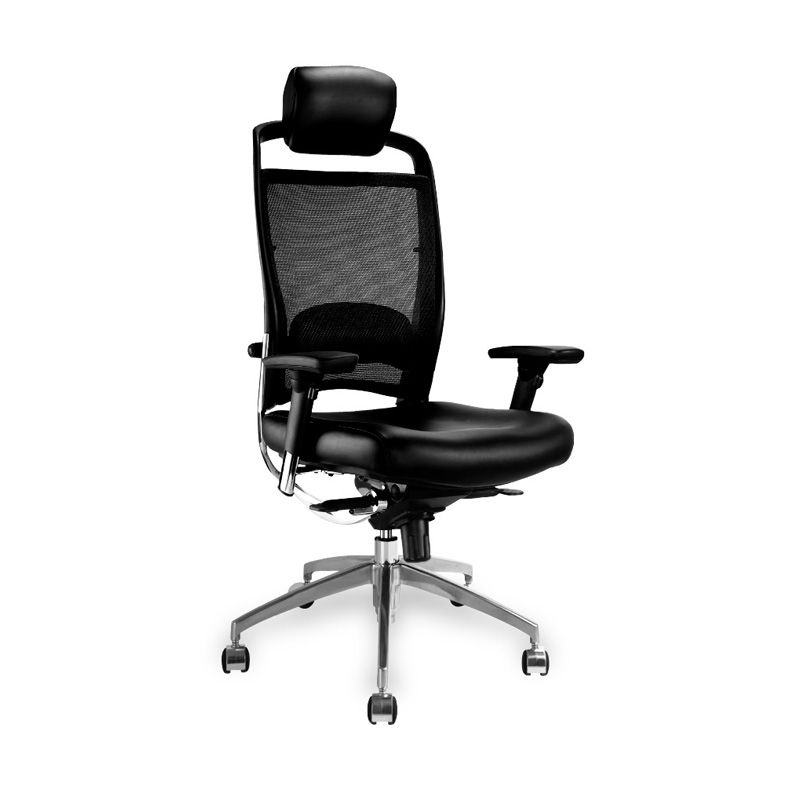 Jual Ergosit Saturn High Headrest Hitam Kursi  Kantor  