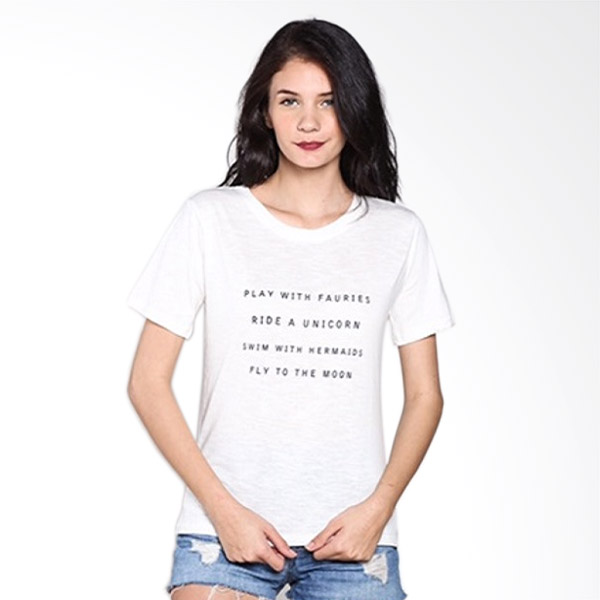 Yuka Fashion 20153562 Atasan Wanita - White