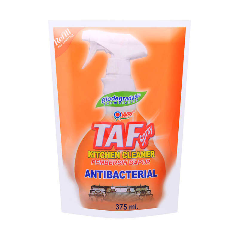 Jual Yuri Taf Kitchen Cleaner Anti Bacterial Pouch [375 mL] di Seller