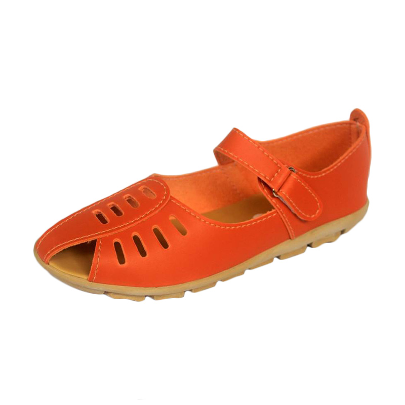 Yutaka Kode YSO Salsa Sepatu Flat Wanita - Orange
