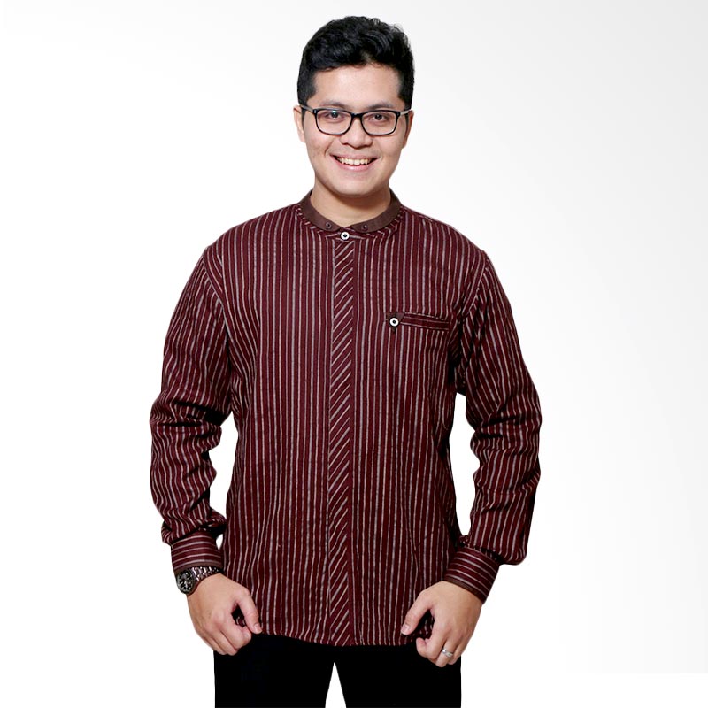 Jual Zaen Zaid Naim Baju Koko Brown Online Harga 