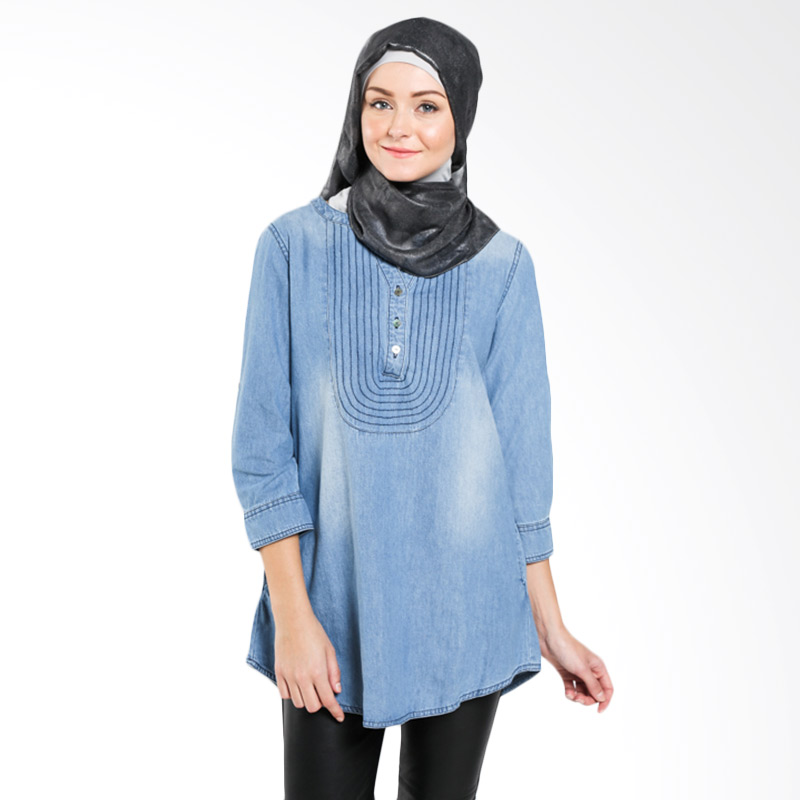 jual zahra signature denim tunic vallery 1024 light blue atasan wanita harga kualitas jual zahra signature denim tunic vallery 1024 light blue atasan wanita harga kualitas