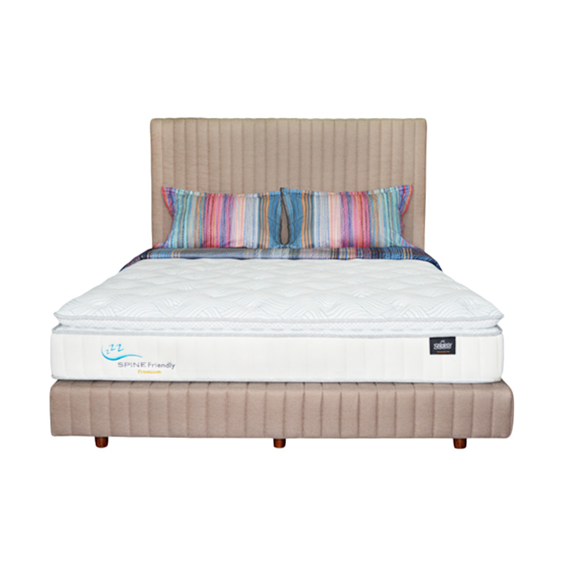 Jual Zees Spine Friendly Premium Kasur Spring Bed [120 x 200 cm] + Free