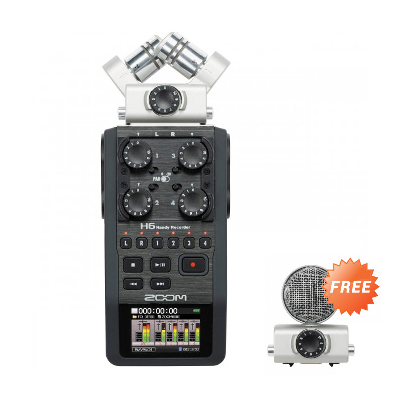 Jual Zoom H6 Handy Recorder Online April 2021 | Blibli