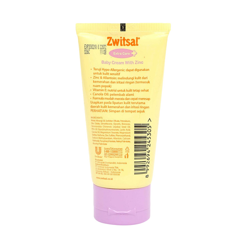 zwitsal baby cream