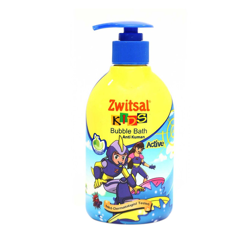 Jual Zwitsal Kids Active Bubble Bath Fantastic Fruit Pump Sabun Mandi ...