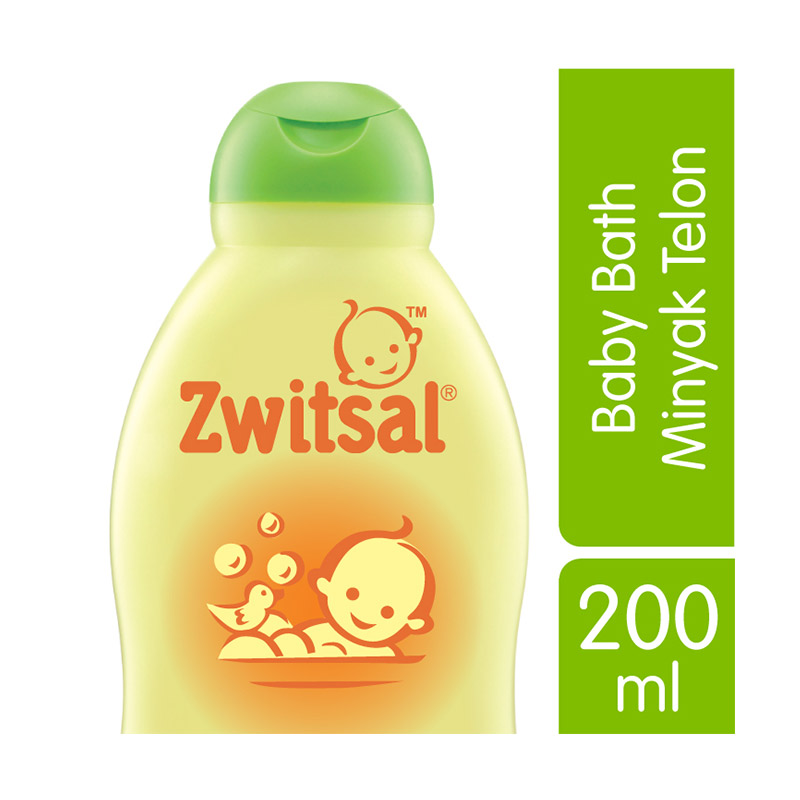 Jual Zwitsal Natural Baby Bath 2in1 With Minyak Telon [200 Ml] Di
