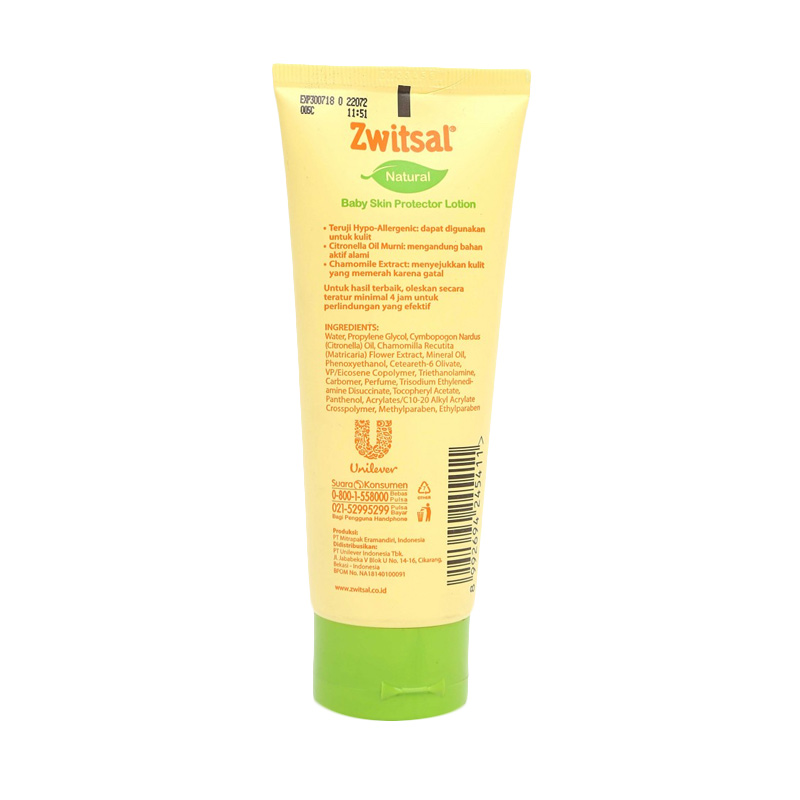 zwitsal baby skin protector lotion