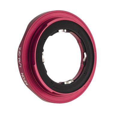 KIPON Leica M Lens to Fujifilm GFX Camera Adapter - Red