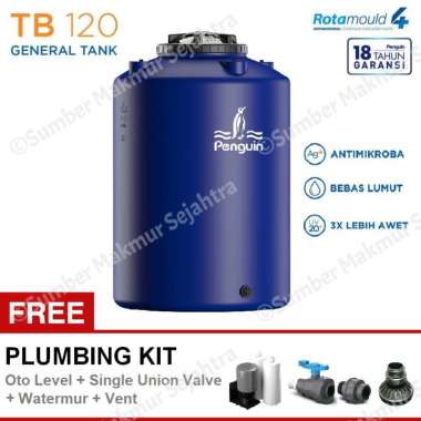 Tangki Air / Tandon / Toren 1200 Liter - TB 120 Biru Tua