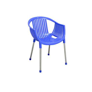 Kursi Plastik Bangku Senderan Confident Shinpo 293 Biru