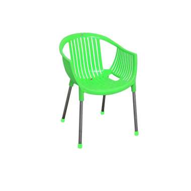 Kursi Plastik Bangku Senderan Confident Shinpo 293 Hijau