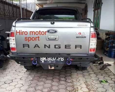 Bumper Belakang Ford Ranger Model Jungle Black